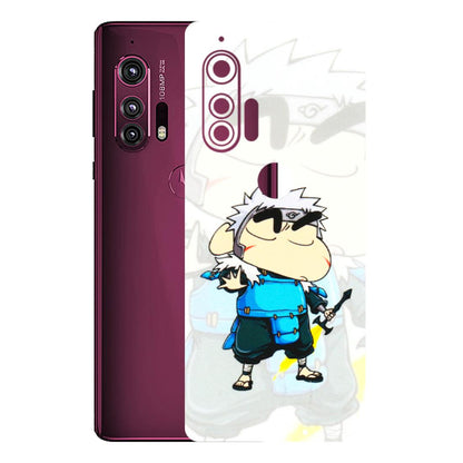 Motorola Phone Skins (All Models) - Angry Young Shinchan - 3D Embossed Finish (L-226) Motorola Moto Edge Plus