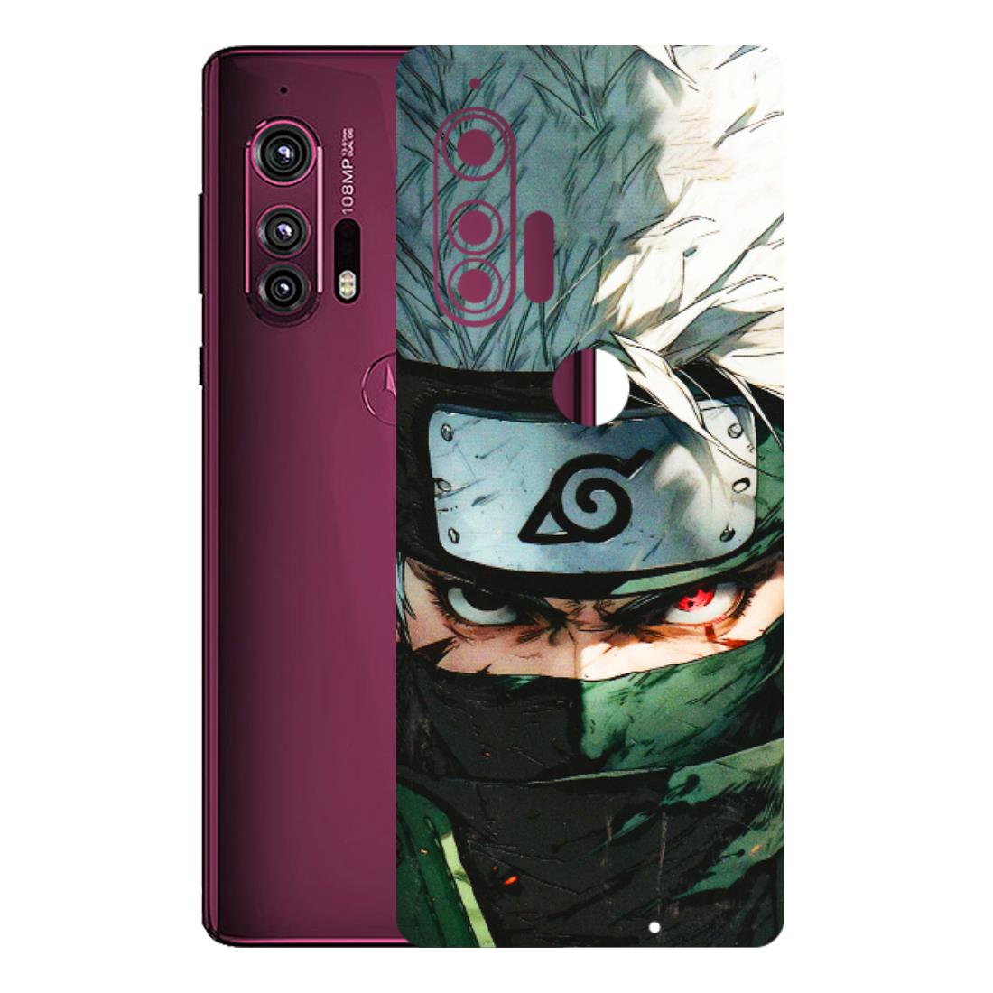 Motorola Phone Skins (All Models) - Kakashi Red Eye Focus - 3D Embossed Finish (L-227) Motorola Moto Edge Plus
