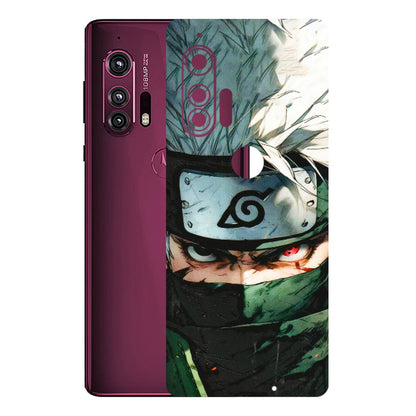 Motorola Phone Skins (All Models) - Kakashi Red Eye Focus - 3D Embossed Finish (L-227) Motorola Moto Edge Plus