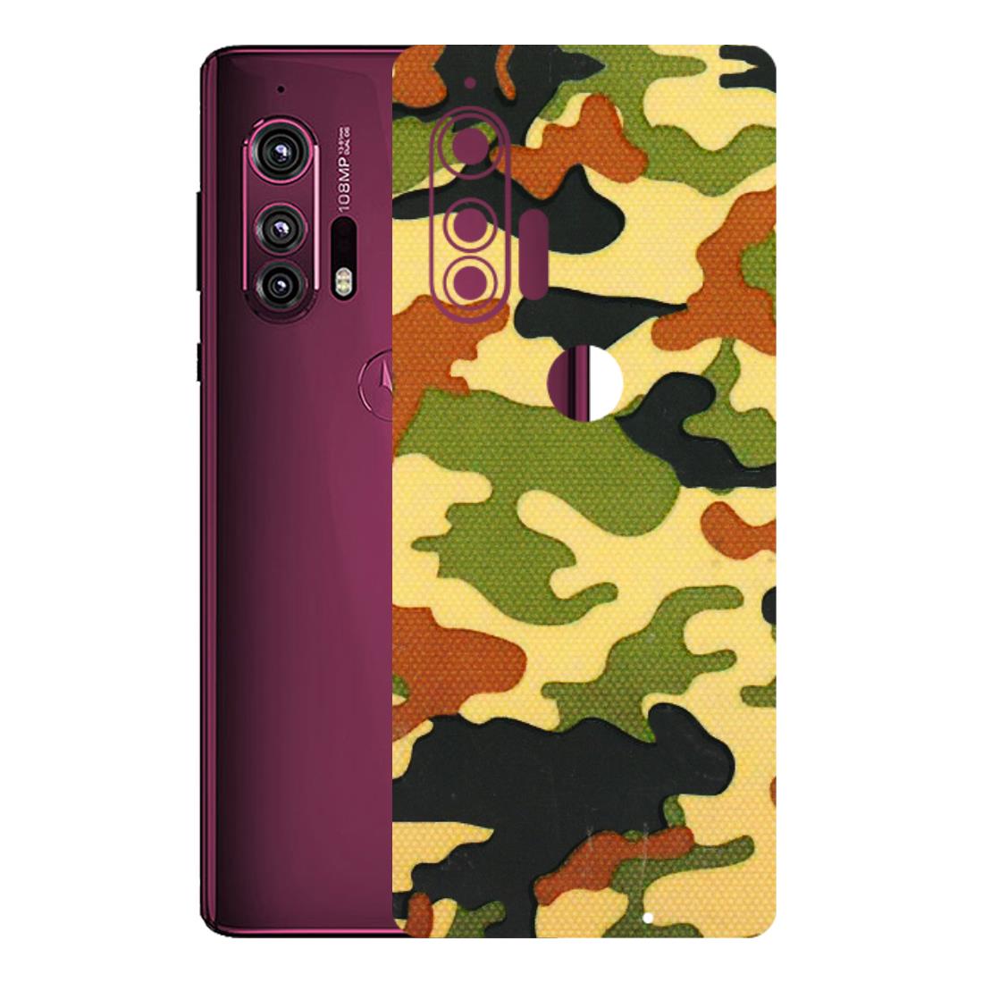 Motorola Phone Skins (All Models) - Indian Military - 3D Embossed Finish (L-234) Motorola Moto Edge Plus