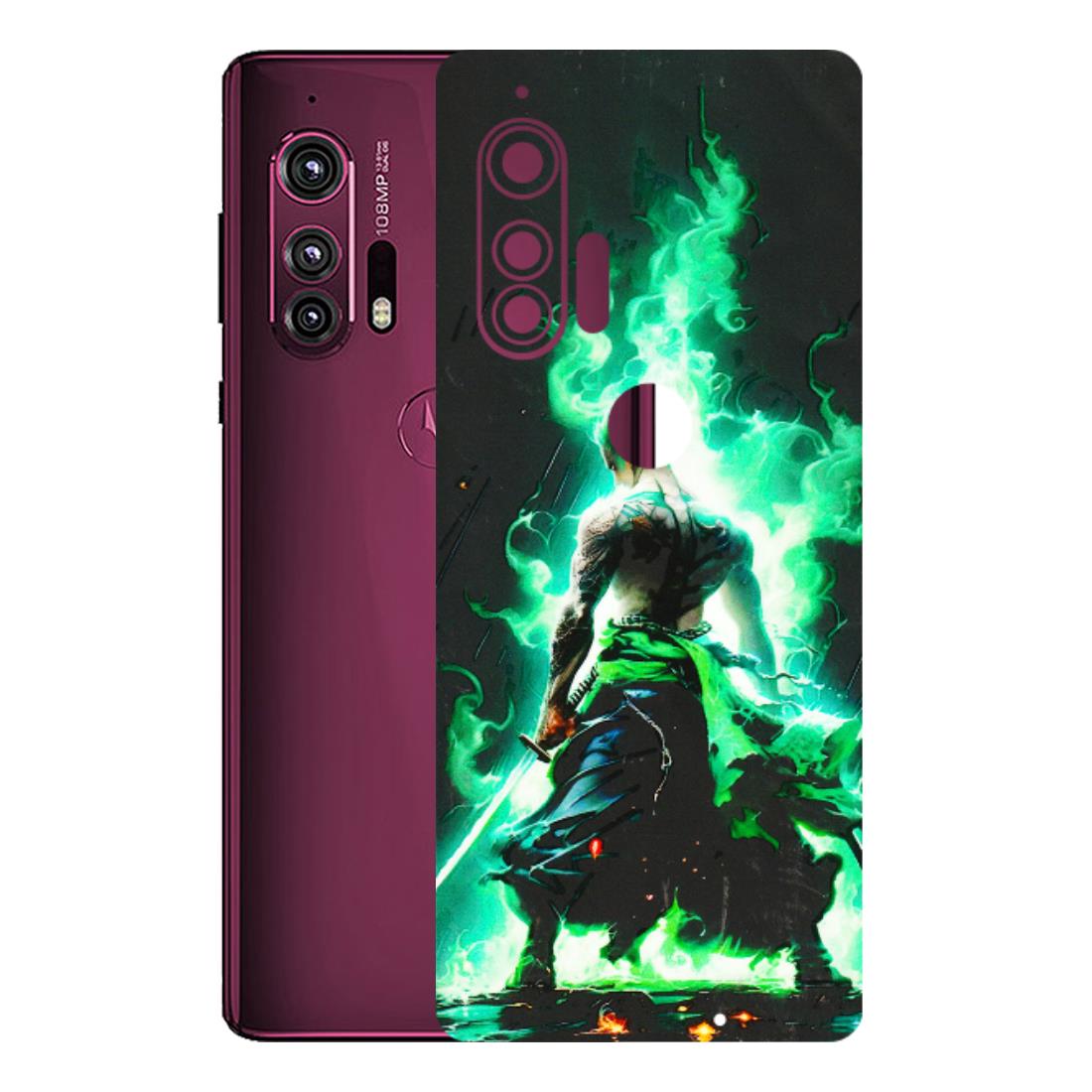 Motorola Phone Skins (All Models) - Zoro Sword - 3D Embossed Finish (L-241) Motorola Moto Edge Plus