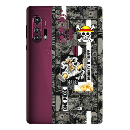 Motorola Phone Skins (All Models) - Cuffy Anime MonkeyCamic - 3D Embossed Finish (L-242) Motorola Moto Edge Plus