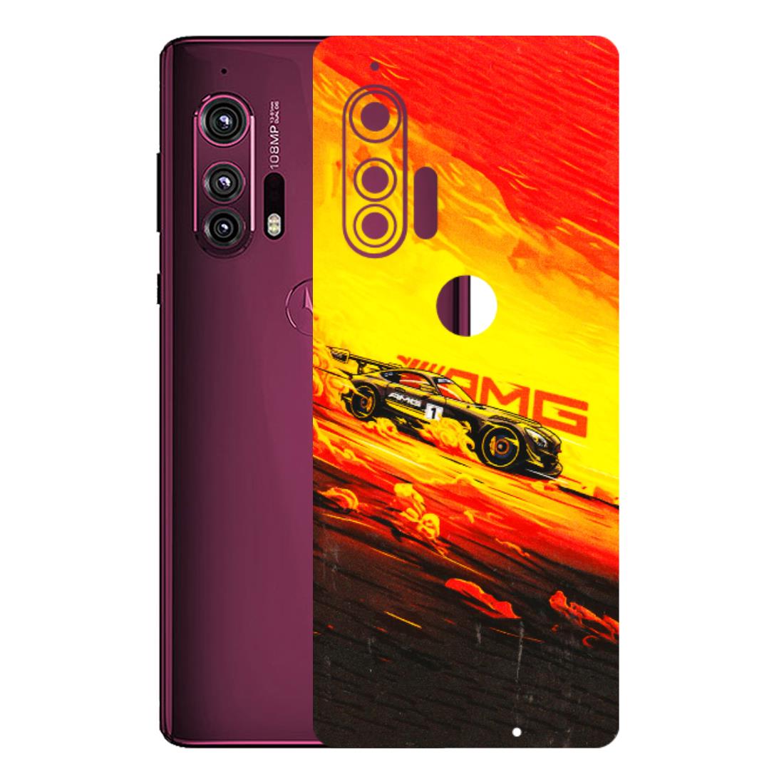Motorola Phone Skins (All Models) - AMG Car Speed Cover - 3D Embossed Finish (L-256) Motorola Moto Edge Plus