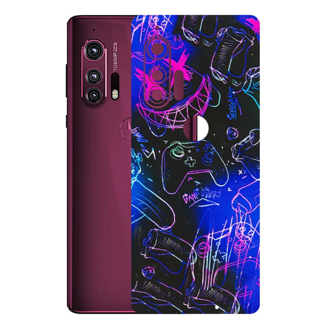 Motorola Phone Skins (All Models) - Gamers Paradise - 3D Embossed Finish (L-258) Motorola Moto Edge Plus