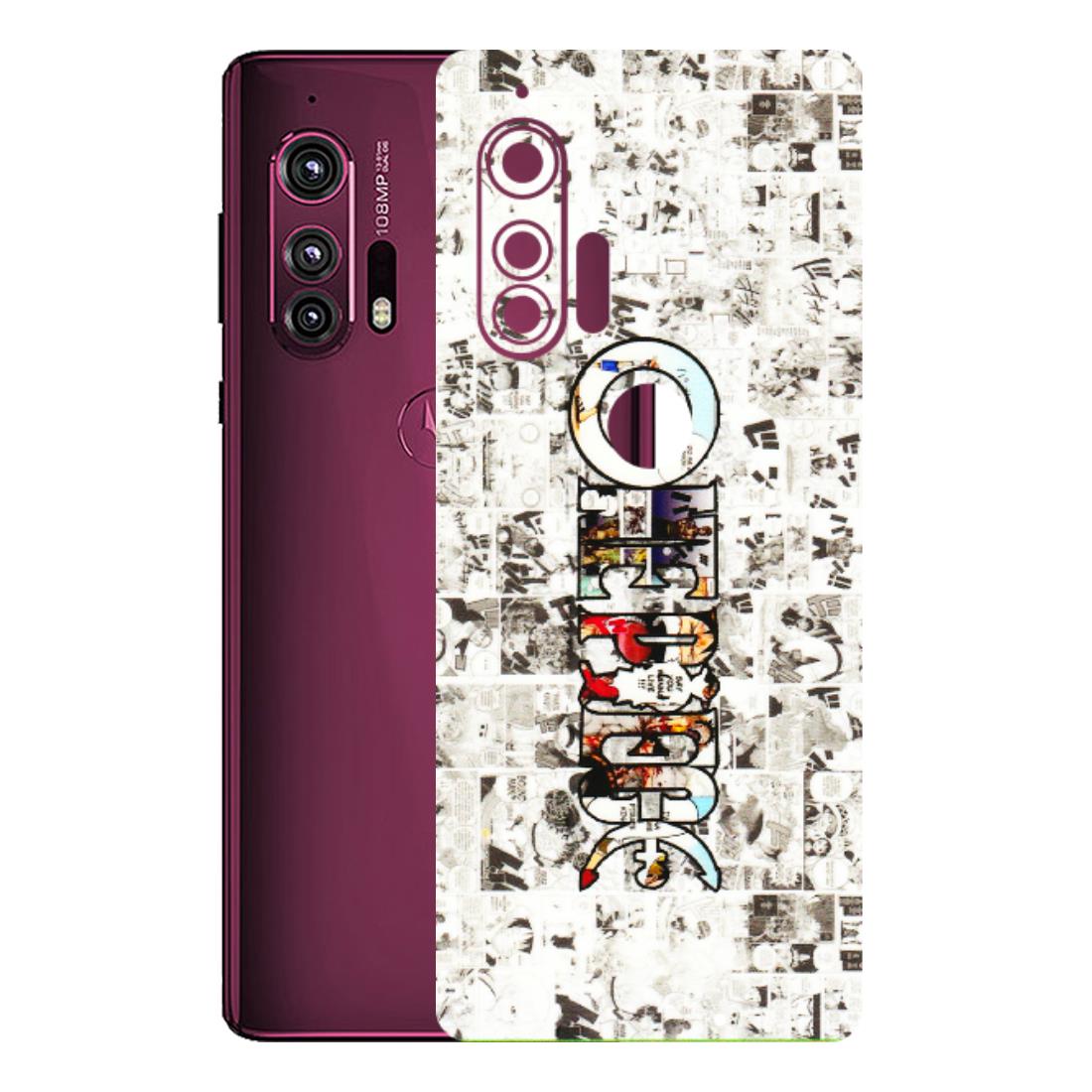 Motorola Phone Skins (All Models) - One Piece Manga - 3D Embossed Finish (L-26) Motorola Moto Edge Plus