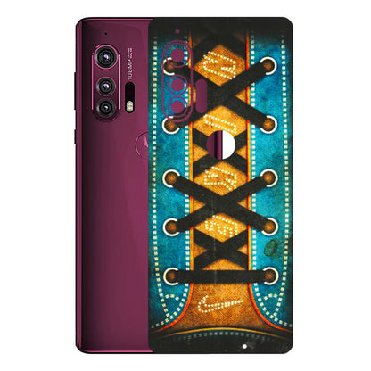 Motorola Phone Skins (All Models) - Sneakers Lover Nike - 3D Embossed Finish (L-262) Motorola Moto Edge Plus