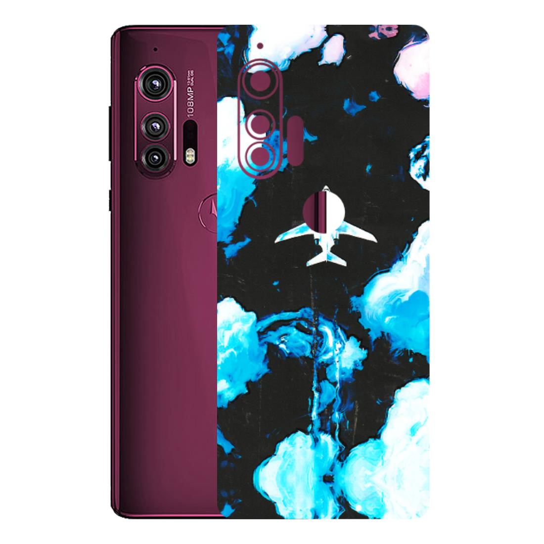 Motorola Phone Skins (All Models) - Travel In Airline - 3D Embossed Finish (L-264) Motorola Moto Edge Plus