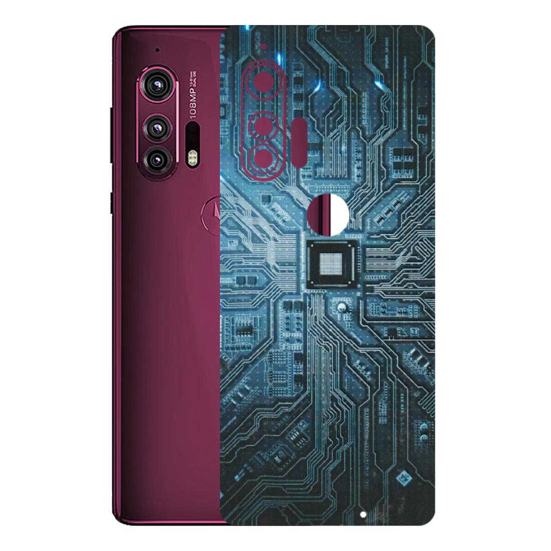 Motorola Phone Skins (All Models) - Original Circuit - 3D Embossed Finish (L-267) Motorola Moto Edge Plus