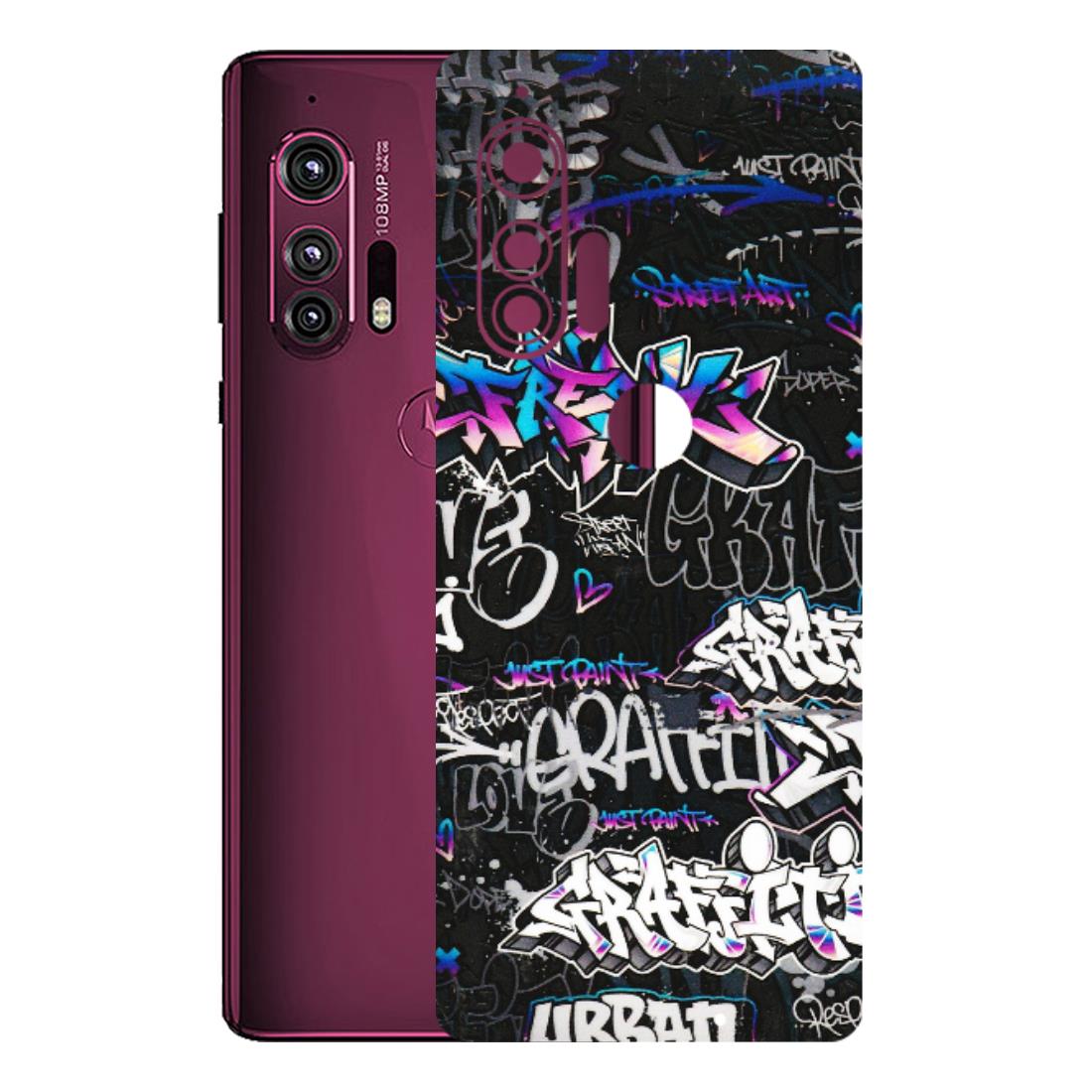 Motorola Phone Skins (All Models) - Graffiti Killer - 3D Embossed Finish (L-274) Motorola Moto Edge Plus