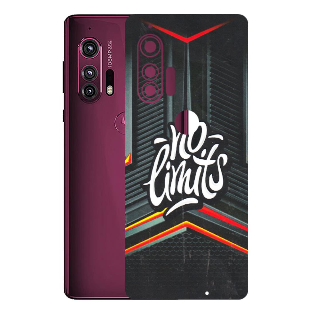 Motorola Phone Skins (All Models) - No Limits - 3D Embossed Finish (L-286) Motorola Moto Edge Plus