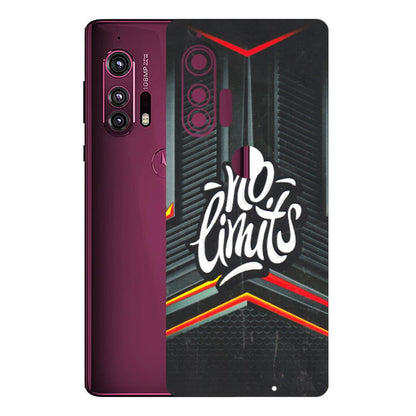 Motorola Phone Skins (All Models) - No Limits - 3D Embossed Finish (L-286) Motorola Moto Edge Plus