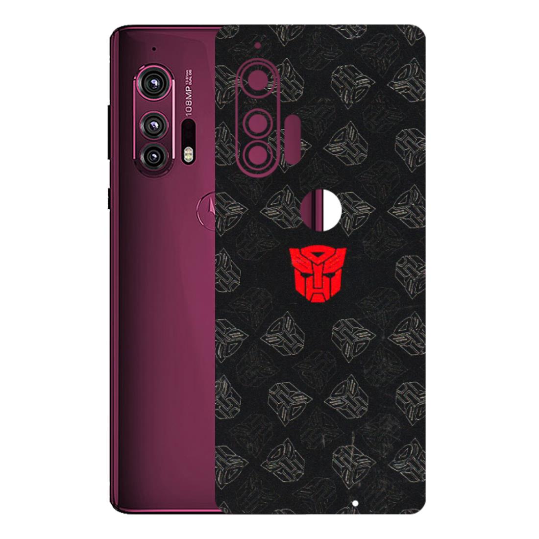 Motorola Phone Skins (All Models) - Transformers Devastation - 3D Embossed Finish (L-301) Motorola Moto Edge Plus