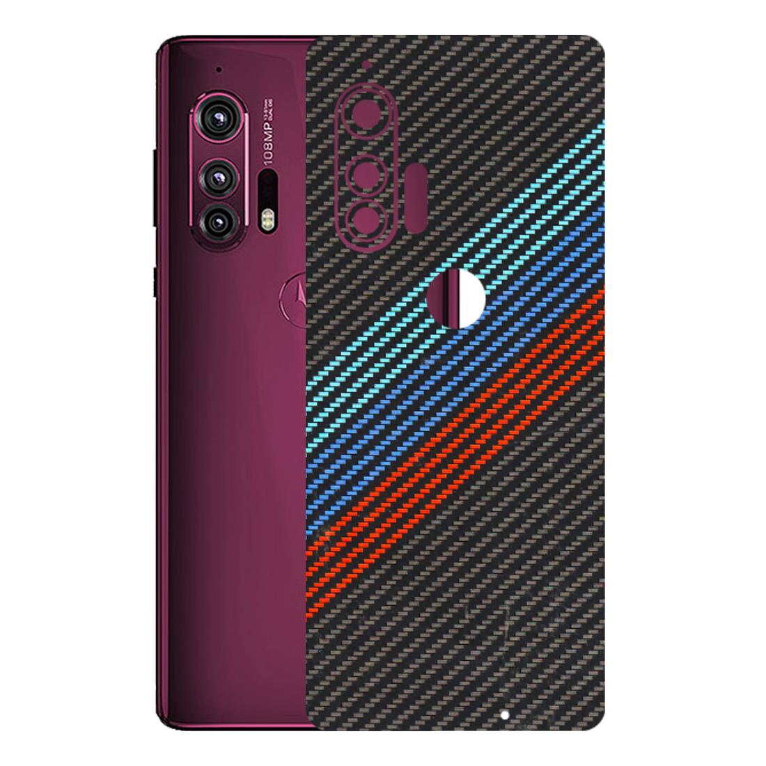 Motorola Phone Skins (All Models) - Carbon BM - 3D Embossed Finish (L-302) Motorola Moto Edge Plus