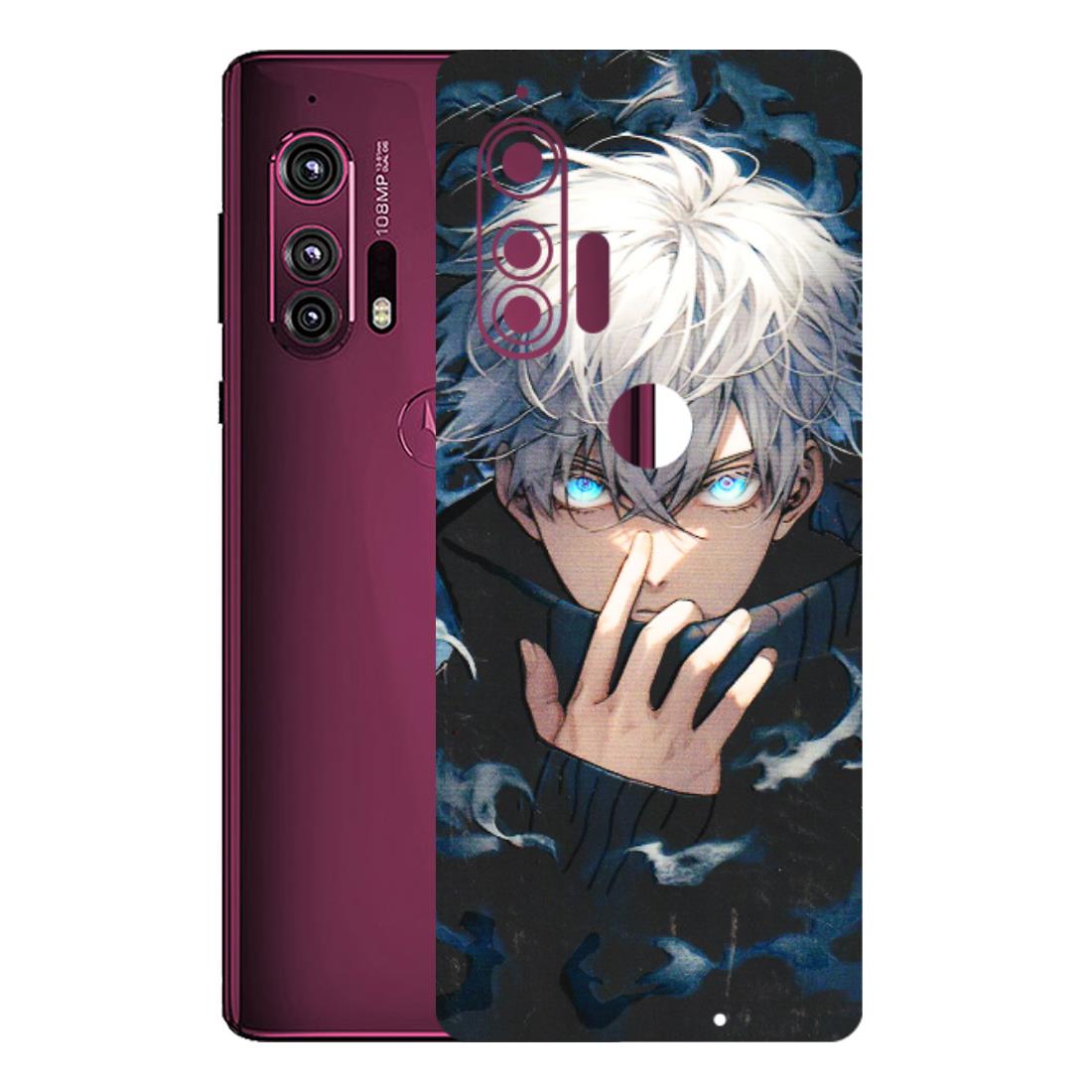 Motorola Phone Skins (All Models) - New Jujutsu Kaisen Anime - 3D Embossed Finish (L-313) Motorola Moto Edge Plus