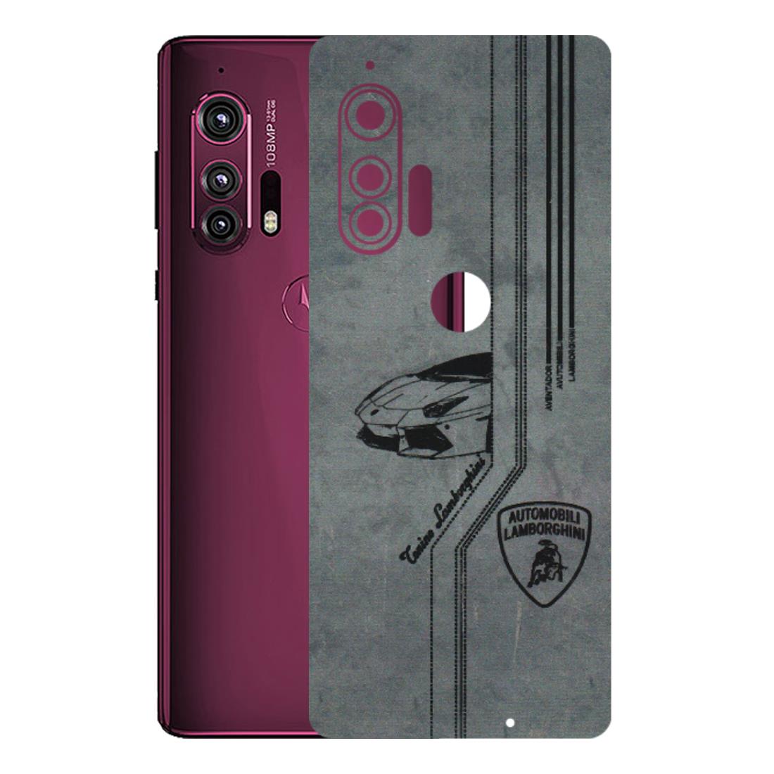 Motorola Phone Skins (All Models) - New Lamborgini Aventador - 3D Embossed Finish (L-321) Motorola Moto Edge Plus