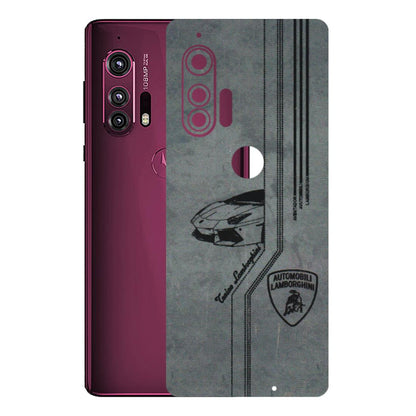 Motorola Phone Skins (All Models) - New Lamborgini Aventador - 3D Embossed Finish (L-321) Motorola Moto Edge Plus