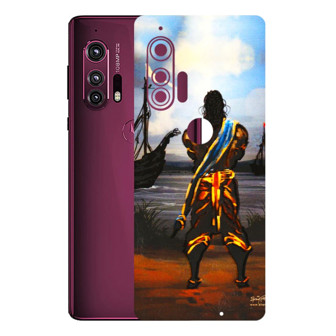 Motorola Phone Skins (All Models) - Heavenly God Figure - 3D Embossed Finish (L-34) Motorola Moto Edge Plus