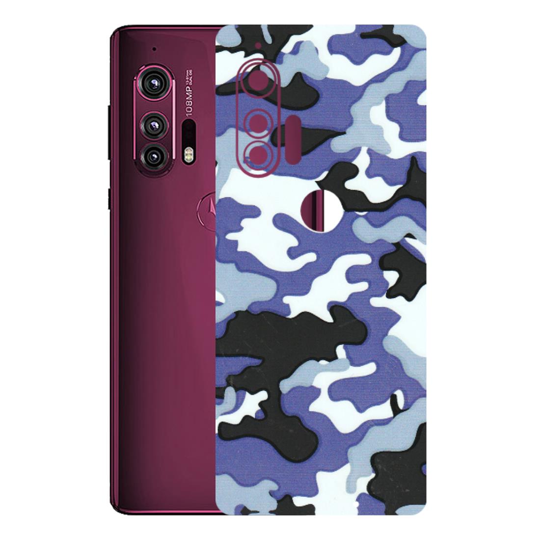 Motorola Phone Skins (All Models) - Powerfull Military Camoflauge - 3D Embossed Finish (L-49) Motorola Moto Edge Plus