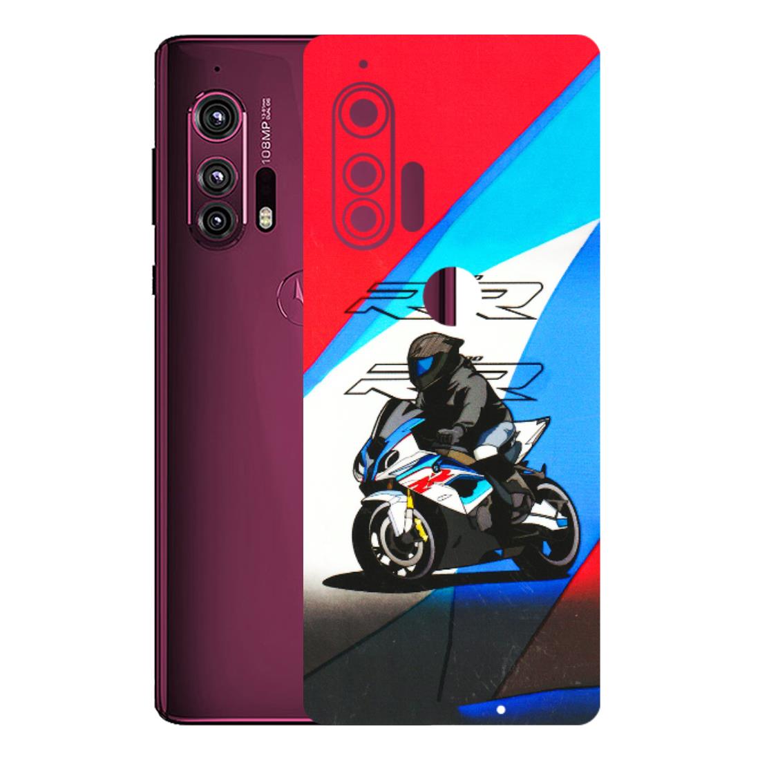 Motorola Phone Skins (All Models) - Bikers Love - 3D Embossed Finish (L-58) Motorola Moto Edge Plus