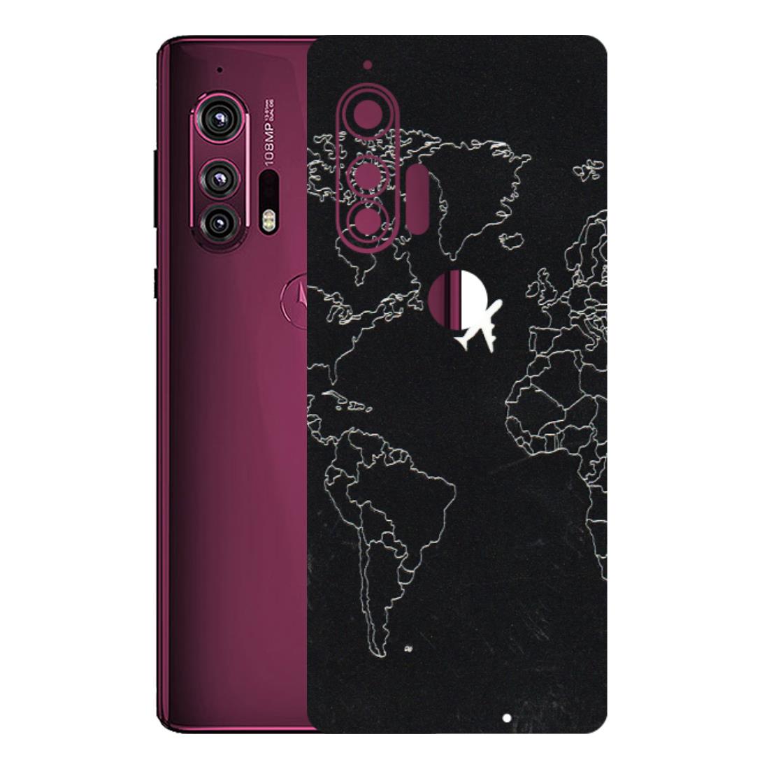 Motorola Phone Skins (All Models) - Never Ending Travel - 3D Embossed Finish (L-79) Motorola Moto Edge Plus