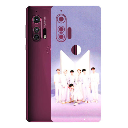 Motorola Phone Skins (All Models) - BTS - 3D Embossed Finish (L-94) Motorola Moto Edge Plus