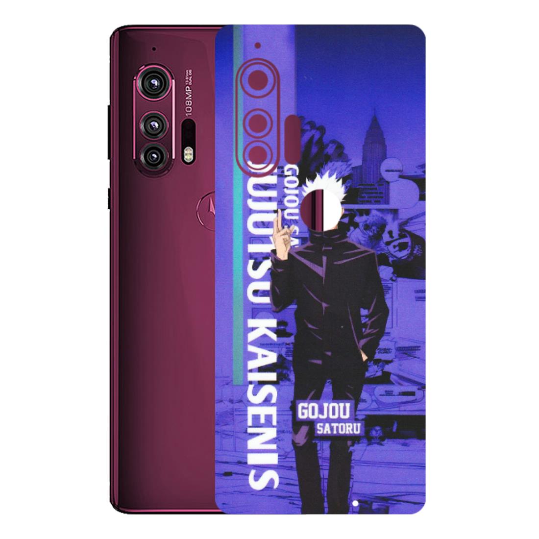 Motorola Phone Skins (All Models) - Jujutsu Kaisen Gojo - Matte Finish (M-05) Motorola Moto Edge Plus