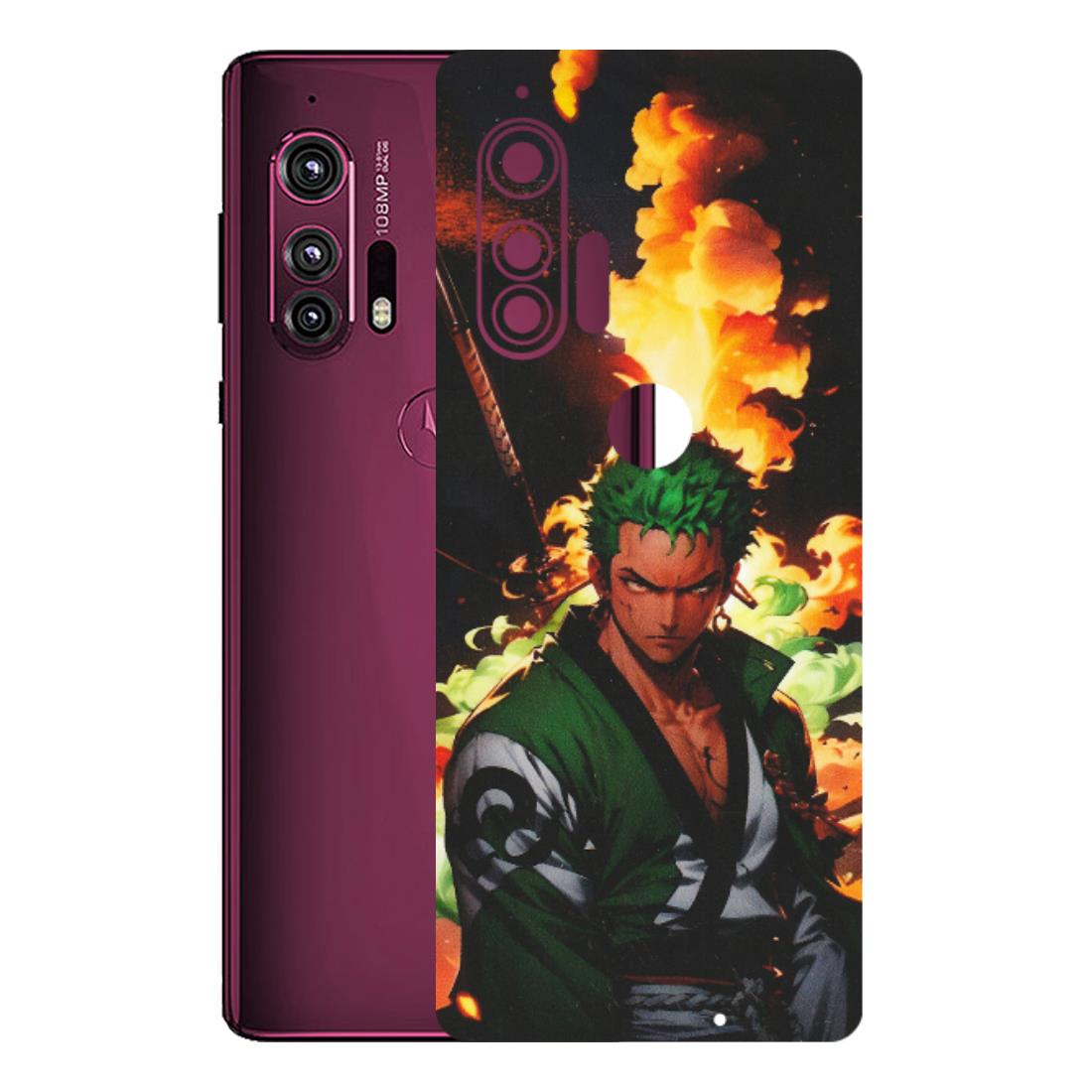 Motorola Phone Skins (All Models) - Roronoa Zoro - Matte Finish (M-102) Motorola Moto Edge Plus
