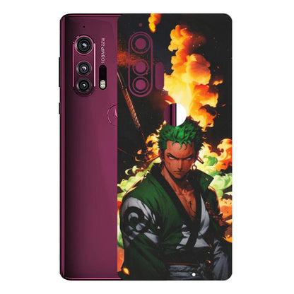 Motorola Phone Skins (All Models) - Roronoa Zoro - Matte Finish (M-102) Motorola Moto Edge Plus