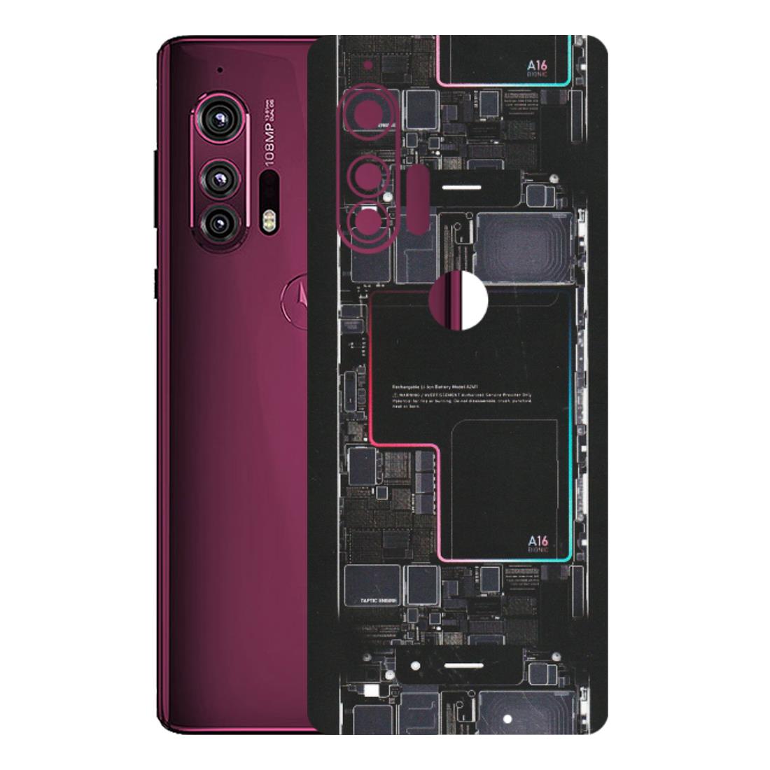 Motorola Phone Skins (All Models) - Motherboard Circuit Layout - Matte Finish (M-117) Motorola Moto Edge Plus