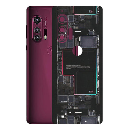 Motorola Phone Skins (All Models) - Motherboard Circuit Layout - Matte Finish (M-117) Motorola Moto Edge Plus