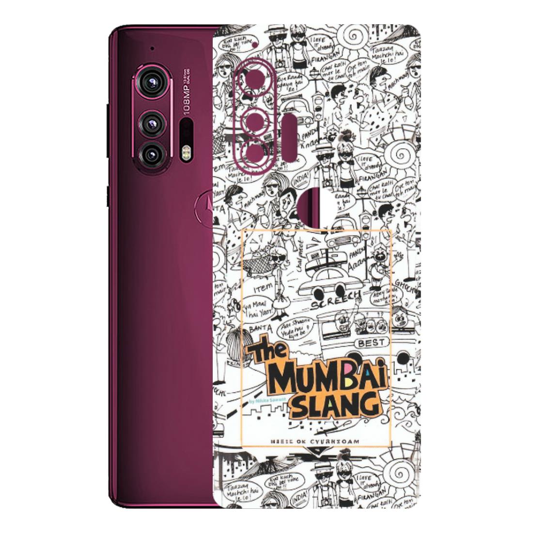 Motorola Phone Skins (All Models) - The Mumbai Slang - Matte Finish (M-142) Motorola Moto Edge Plus