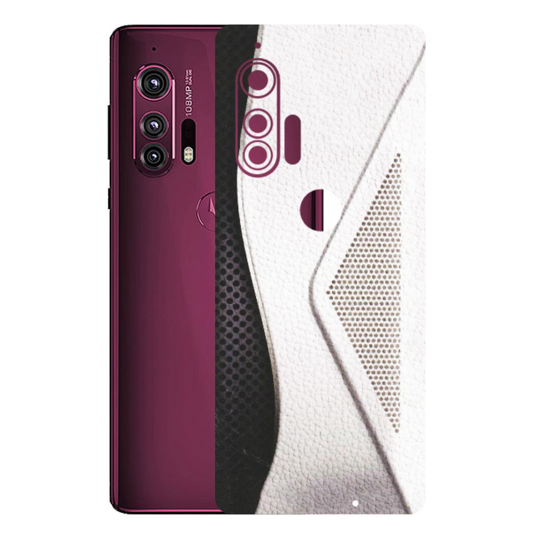 Motorola Phone Skins (All Models) - Black And White Iconic Convoy - Matte Finish (M-149) Motorola Moto Edge Plus