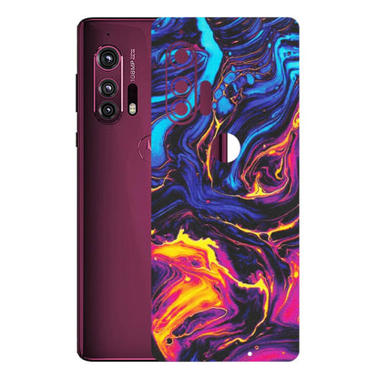 Motorola Phone Skins (All Models) - Abstract Paint Classy - Matte Finish (M-15) Motorola Moto Edge Plus
