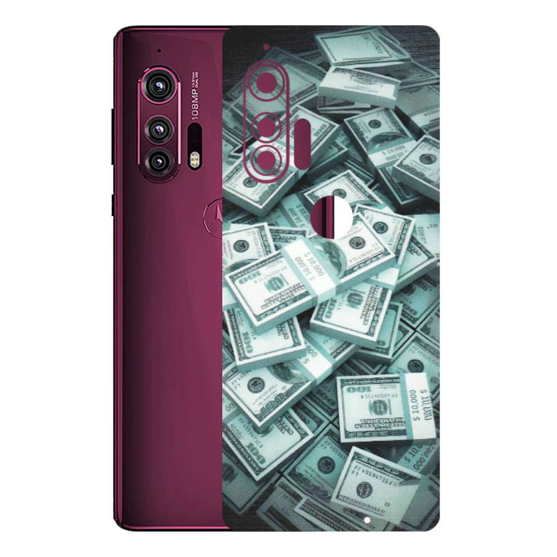 Motorola Phone Skins (All Models) - Hundred Dollar Bill - Matte Finish (M-162) Motorola Moto Edge Plus