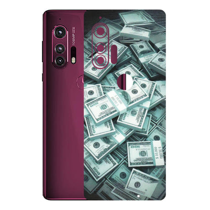 Motorola Phone Skins (All Models) - Hundred Dollar Bill - Matte Finish (M-162) Motorola Moto Edge Plus