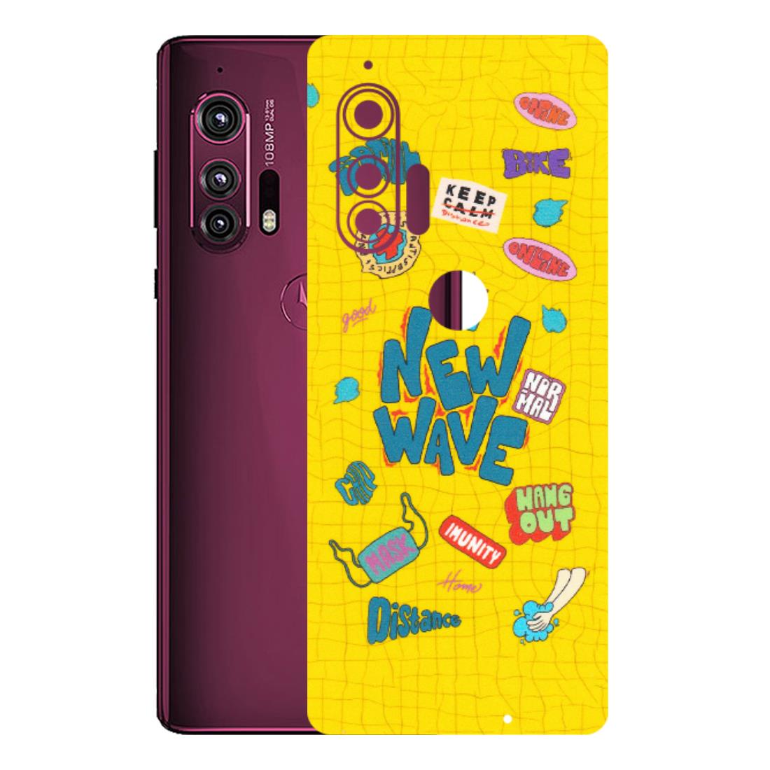 Motorola Phone Skins (All Models) - New Wave Life - Matte Finish (M-17) Motorola Moto Edge Plus
