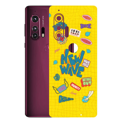 Motorola Phone Skins (All Models) - New Wave Life - Matte Finish (M-17) Motorola Moto Edge Plus