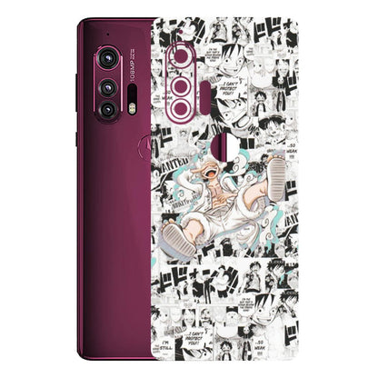 Motorola Phone Skins (All Models) - Hi Hello Doodles - Matte Finish (M-25) Motorola Moto Edge Plus