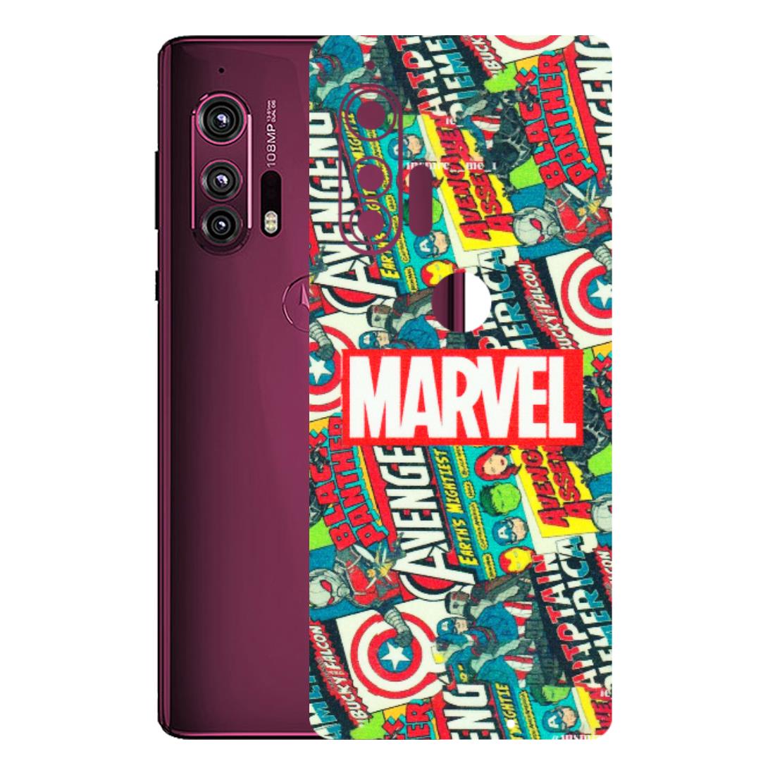Motorola Phone Skins (All Models) - Marvel Comic Lover - Matte Finish (M-30) Motorola Moto Edge Plus