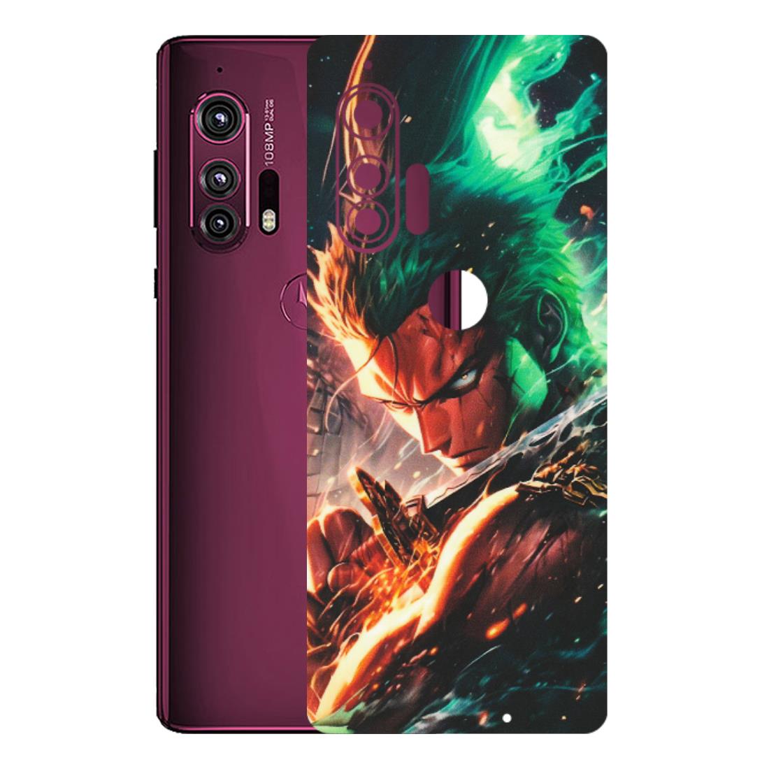 Motorola Phone Skins (All Models) - Anime Gojo Sword - Matte Finish (M-32) Motorola Moto Edge Plus
