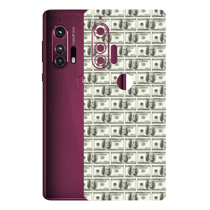Motorola Phone Skins (All Models) - I Love Dollars - Matte Finish (M-40) Motorola Moto Edge Plus