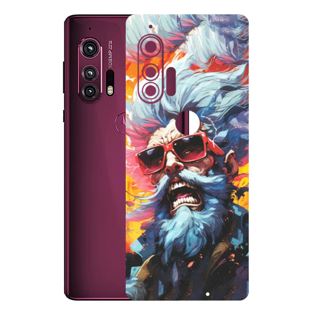 Motorola Phone Skins (All Models) - Daddy Cool Character - Matte Finish (M-43) Motorola Moto Edge Plus
