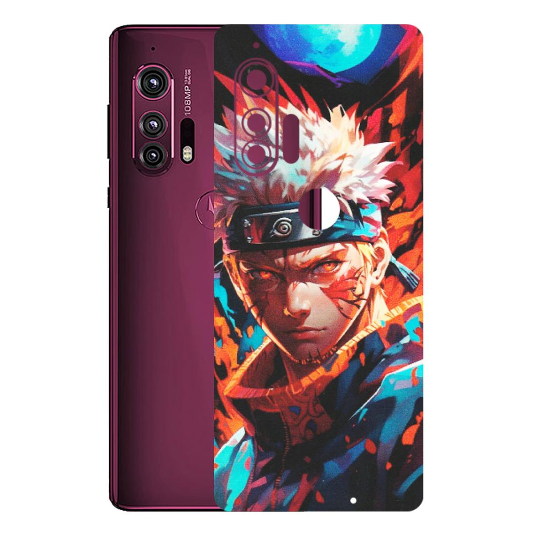 Motorola Phone Skins (All Models) - Anime Ferocious Character - Matte Finish (M-44) Motorola Moto Edge Plus