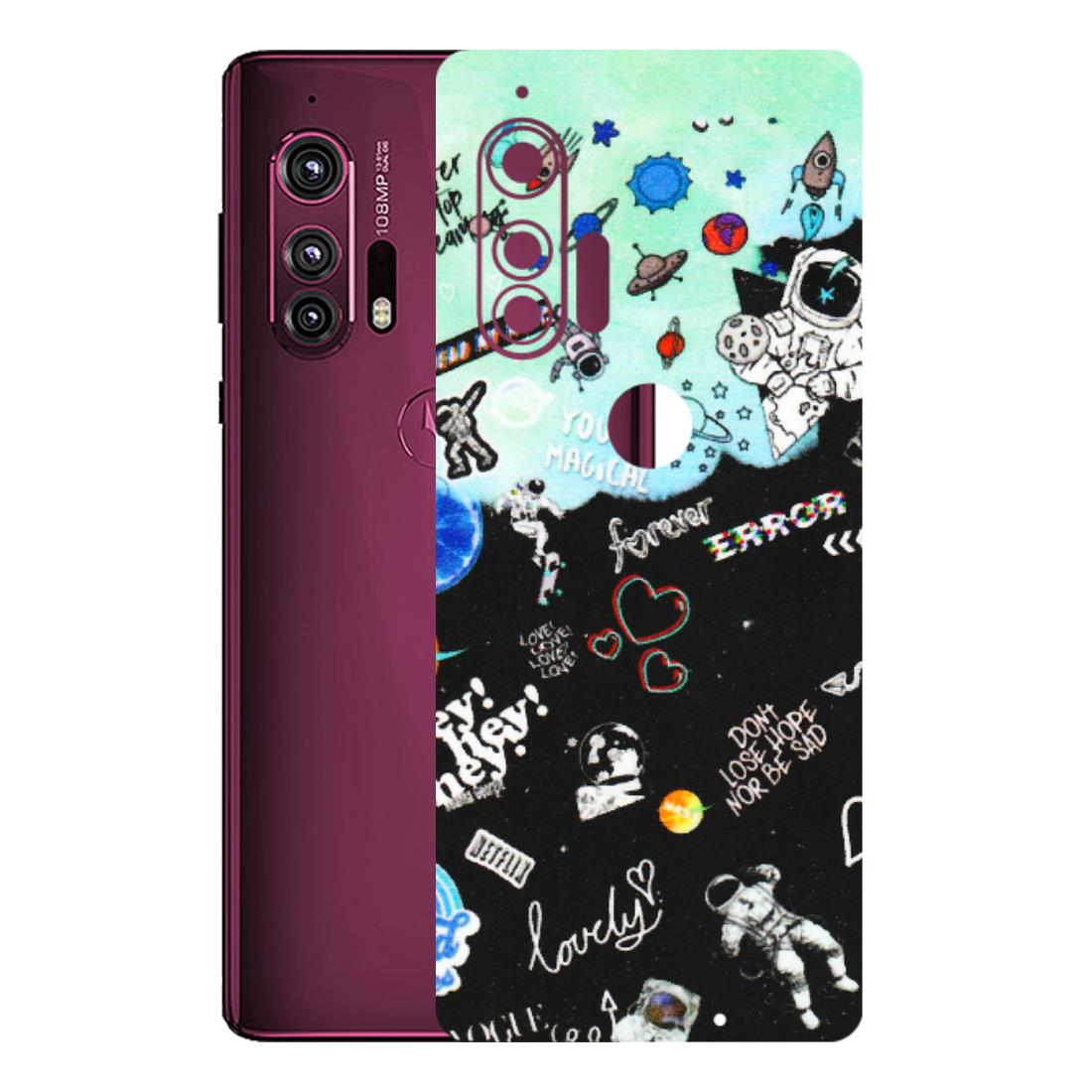 Motorola Phone Skins (All Models) - Living In A Space Dream - Matte Finish (M-46) Motorola Moto Edge Plus