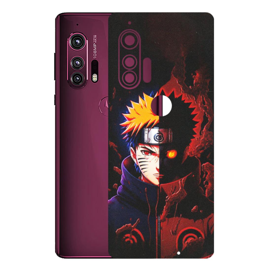 Motorola Phone Skins (All Models) - Naruto X Evil - Matte Finish (M-70) Motorola Moto Edge Plus