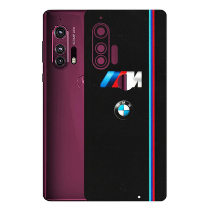 Motorola Phone Skins (All Models) - Styling With Black BMW - Matte Finish (M-74) Motorola Moto Edge Plus