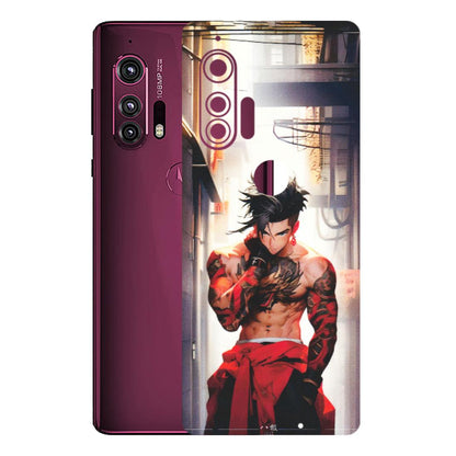 Motorola Phone Skins (All Models) - In the streets of Japan - Matte Finish (M-77) Motorola Moto Edge Plus