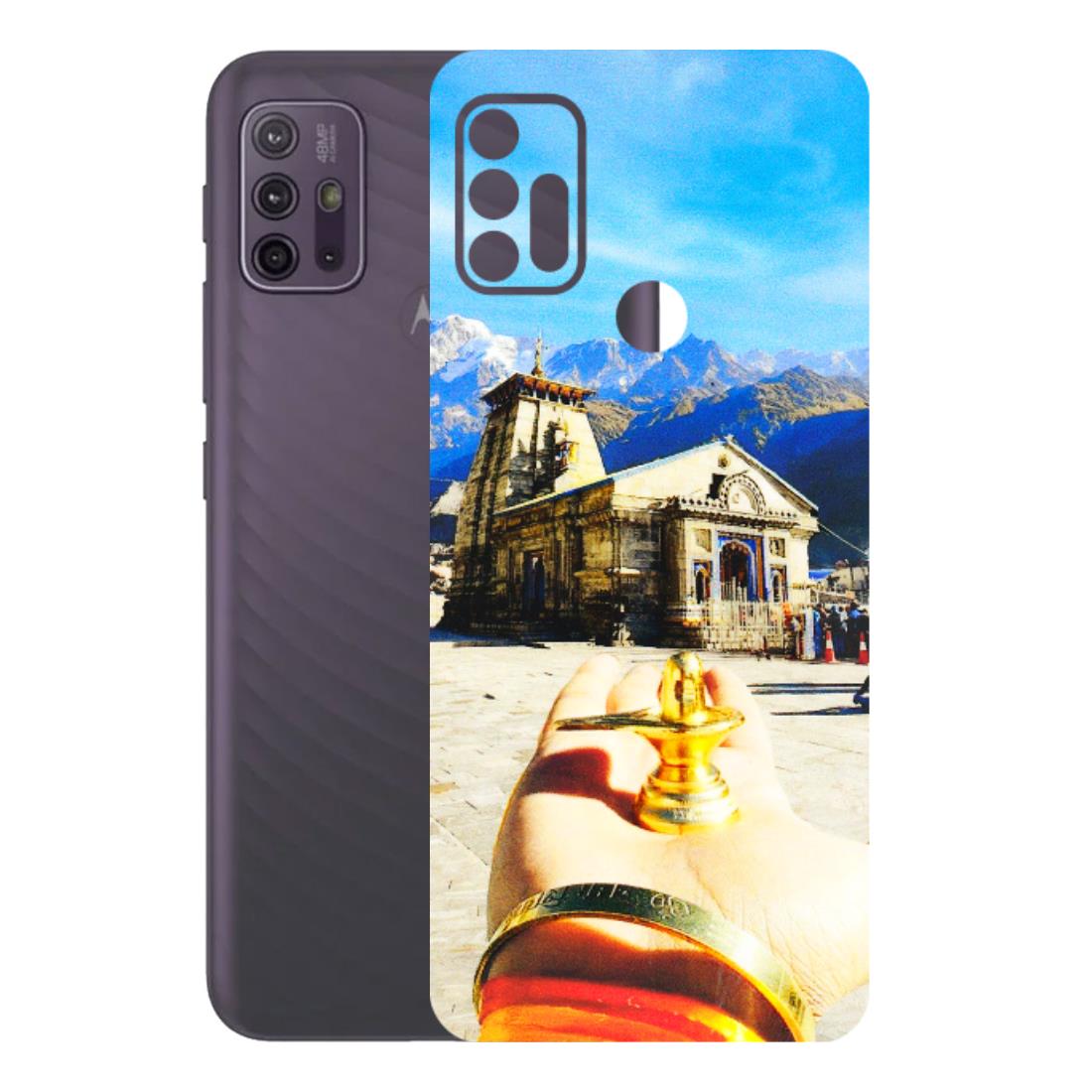 Motorola Phone Skins (All Models) - Beauty of Kedarnath - 3D Embossed Finish (L-108) Motorola Moto G10 Power