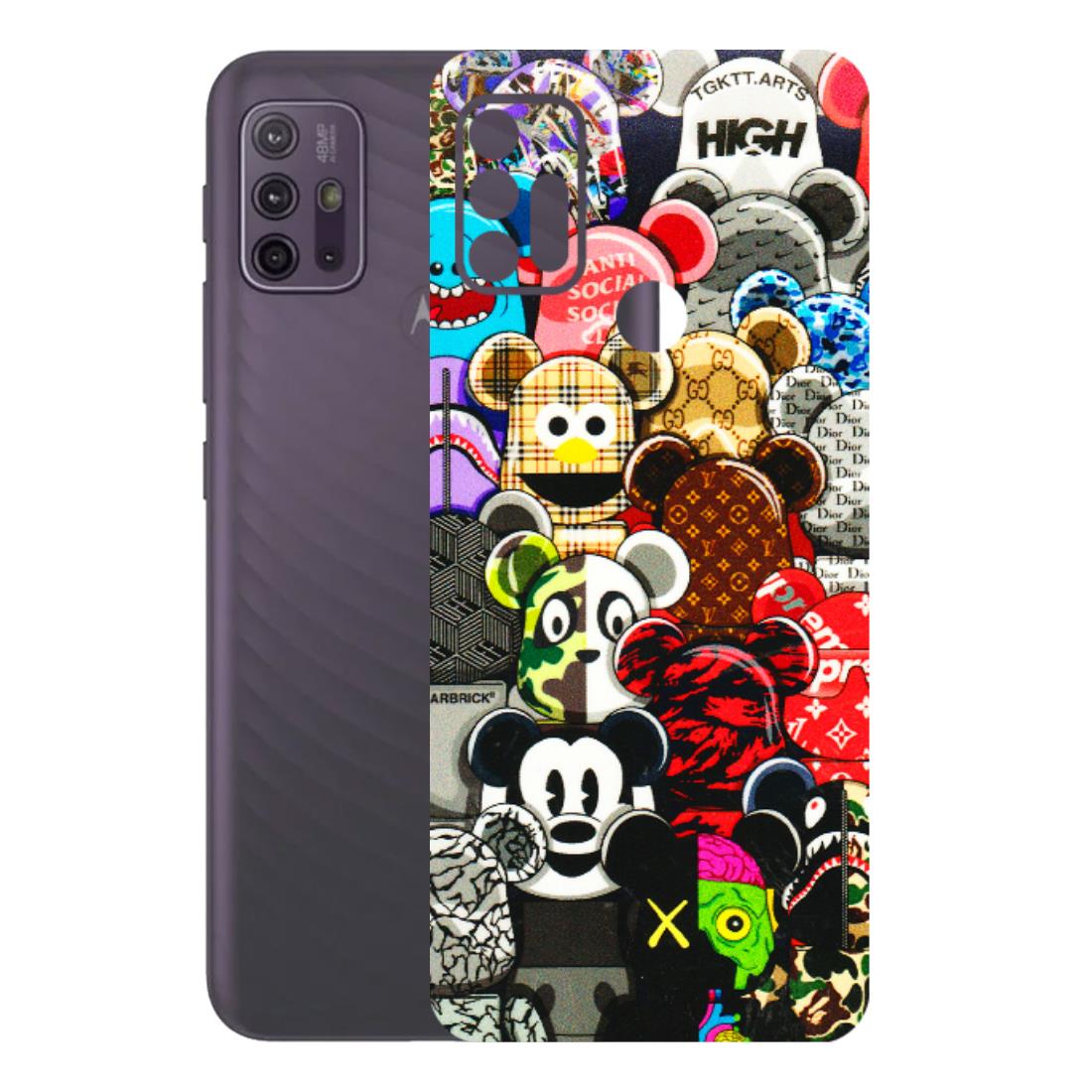 Motorola Phone Skins (All Models) - More Mickey Mouses - 3D Embossed Finish (L-118) Motorola Moto G10 Power