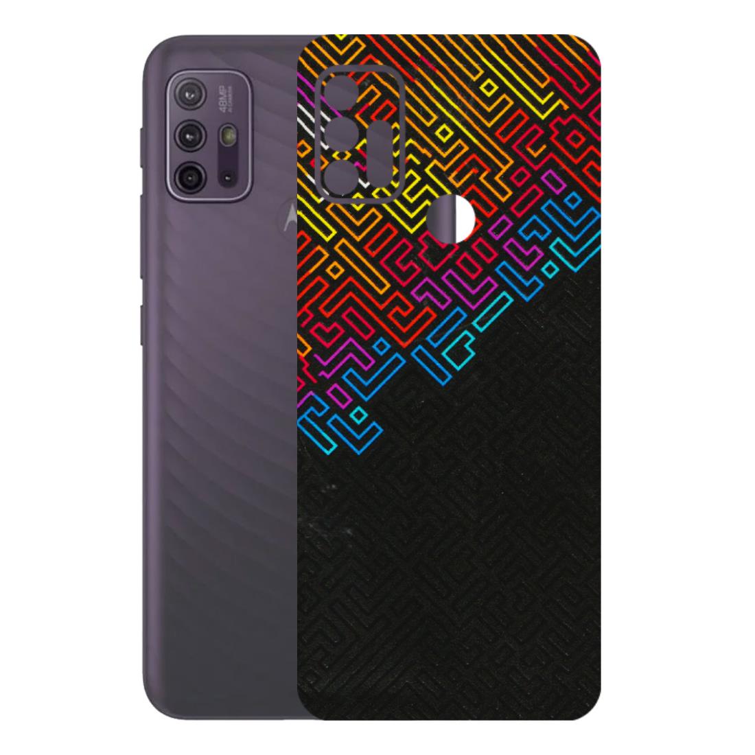 Motorola Phone Skins (All Models) - Dotme Pattern Art - 3D Embossed Finish (L-121) Motorola Moto G10 Power